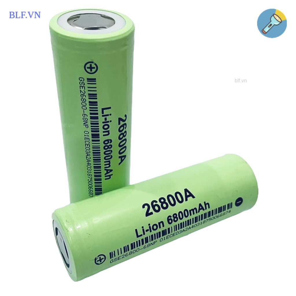 [P36] Pin sạc 26800 Li-ion 6800mAh 20A