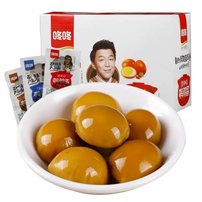 Combo 60 quả Trứng cút Ngâm tương xì dầu thơm ngon bổ dưỡng ăn vặt siêu ngon