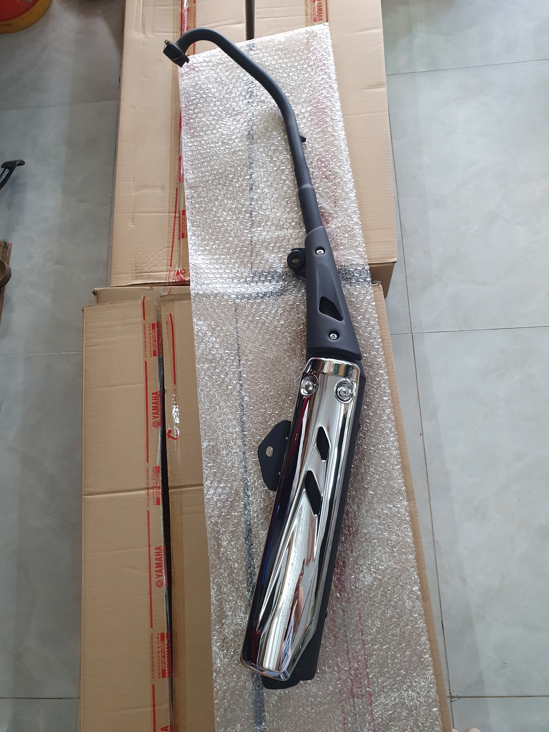 Pô xe ex135 2010 chính hãng yamaha
