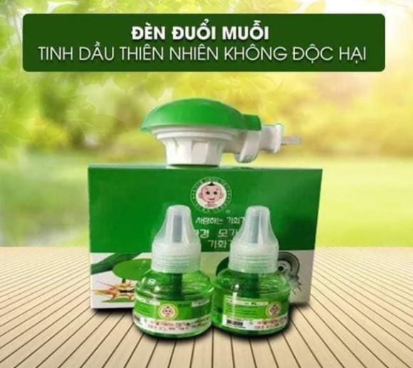 Đèn đuổi muỗi xông tinh dầu thiên nhiên hiệu quả an toàn Tam Bảo An