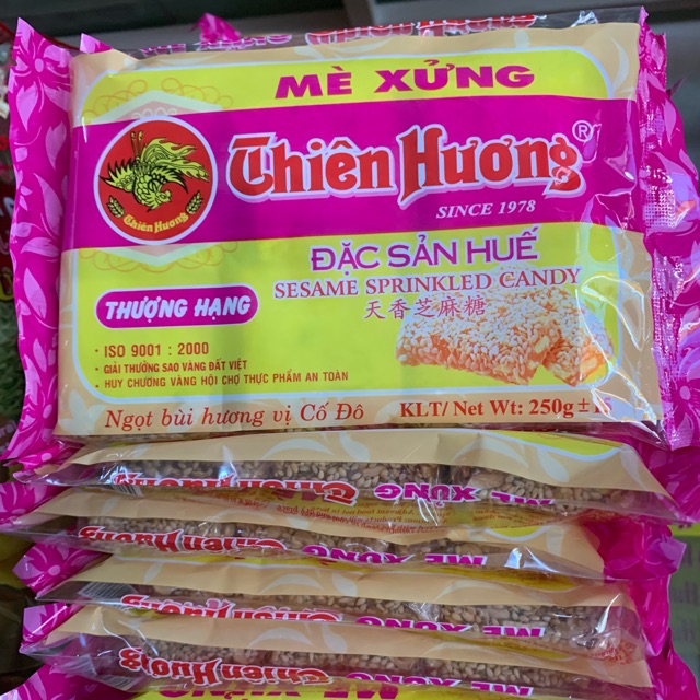 Mè xửng dẻo thiên hương 250g - đặc sản huế