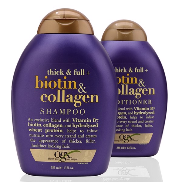 Cặp gội xả biotin & collagen 385ml