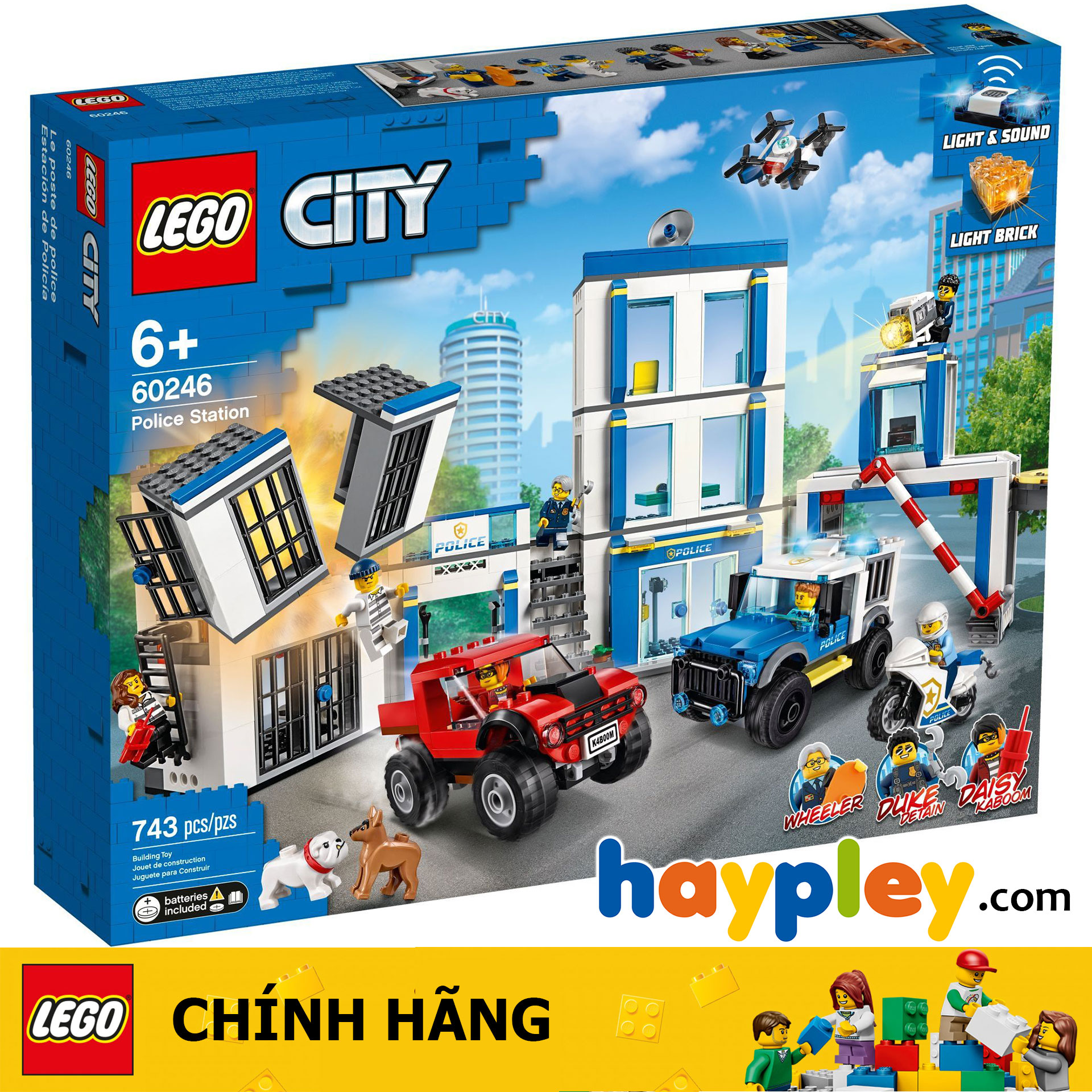 LEGO City 60246 Sở cảnh sát