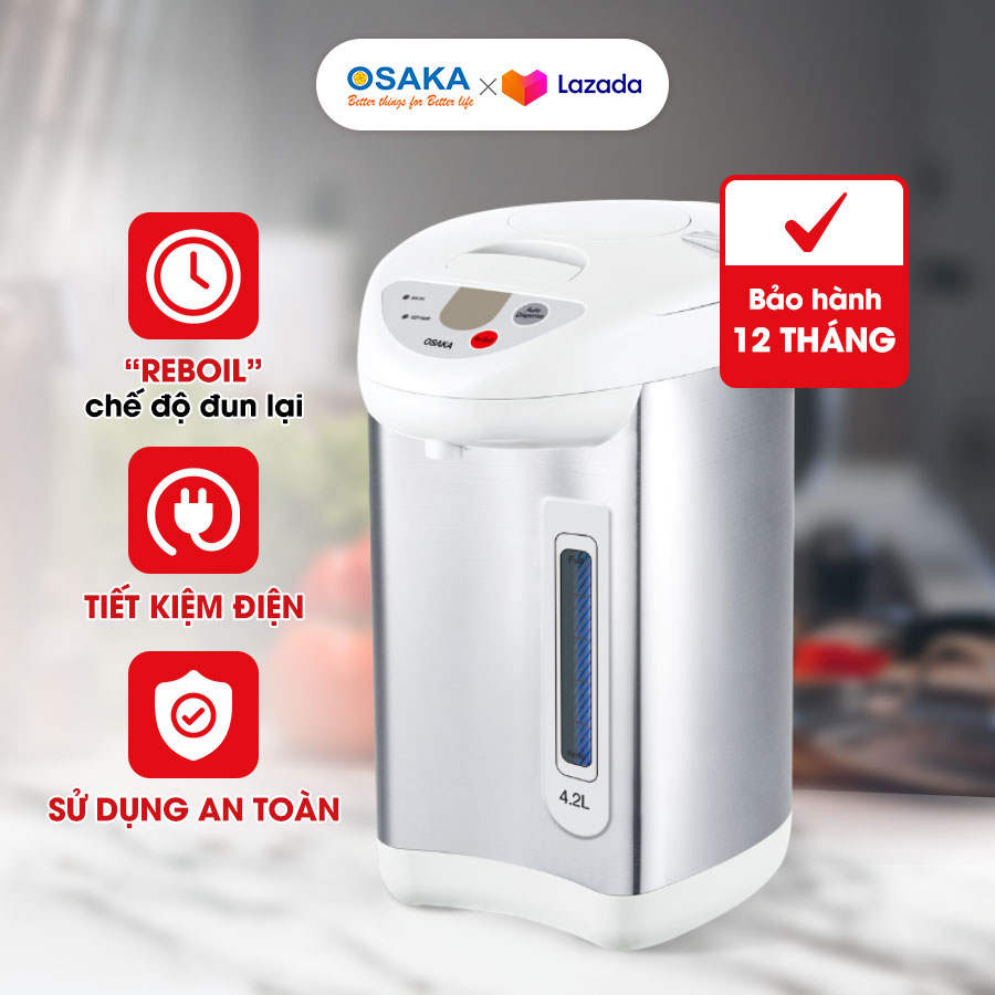 Bình thủy điện osaka ap-42l 4.2 lít