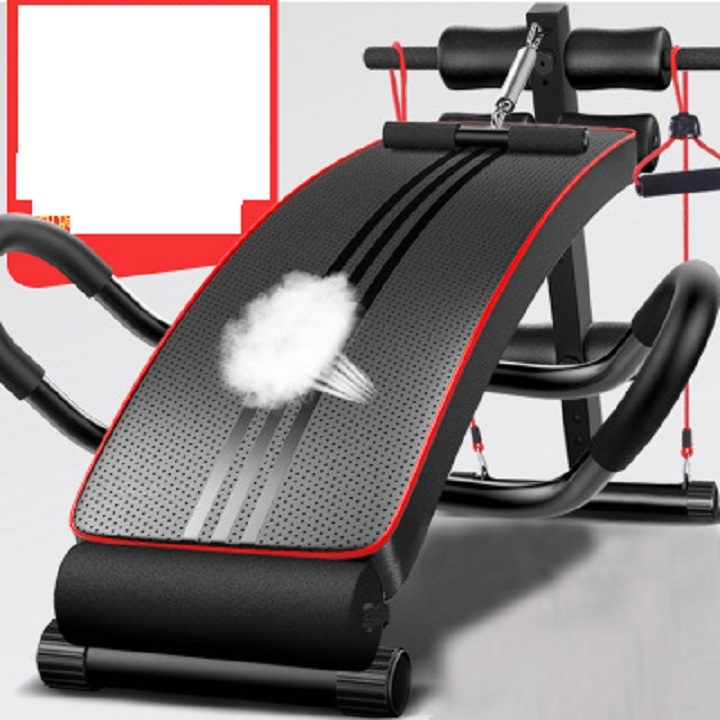 DỤNG CỤ TẬP GYM TẠI NHÀ. ghế tập gym cơ bụng đa năng có dây kéo tập tay, tập ngực