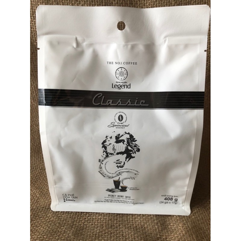 Cà phê sữa trung nguyên legend classic - bịch 50 gói