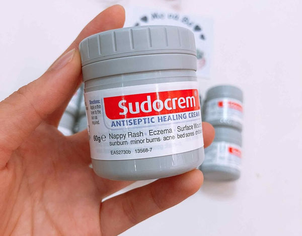 [HCM]Kem Hăm Tã Cho Trẻ Sơ Sinh Sudocrem Nội Địa Anh 60g