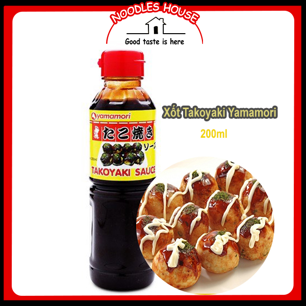 [Free Shipping] Nước Xốt Takoyaki Yamamori 200ml (dùng cho bánh bạch tuột & bánh xèo)