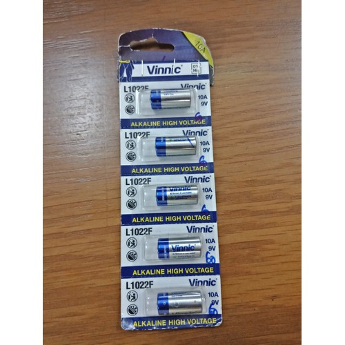 Pin Vinnic L1022F 10A-9V / 1 vỉ 5 viên