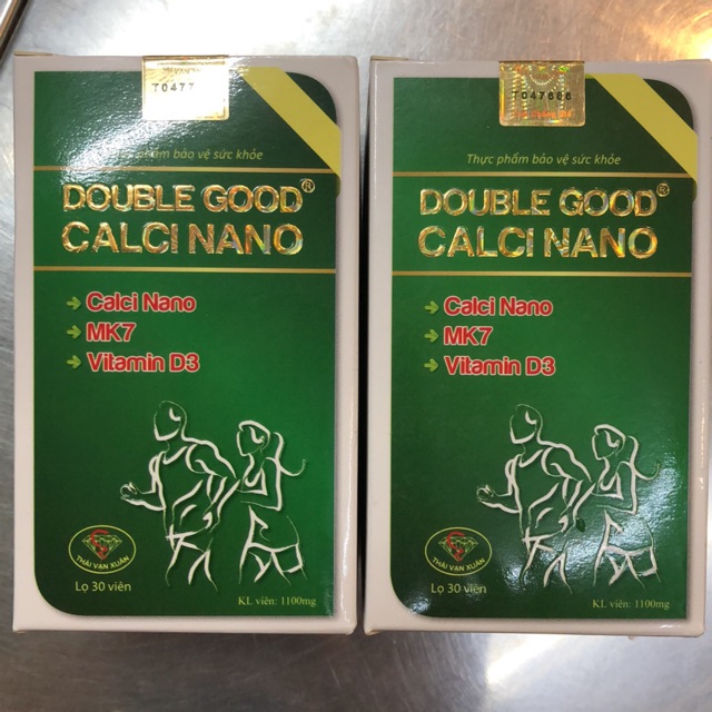 Thực phẩm bảo vệ sức khỏe DOUBLE GOOD CALCI - Bổ sung canxi cho xương chắc khỏe