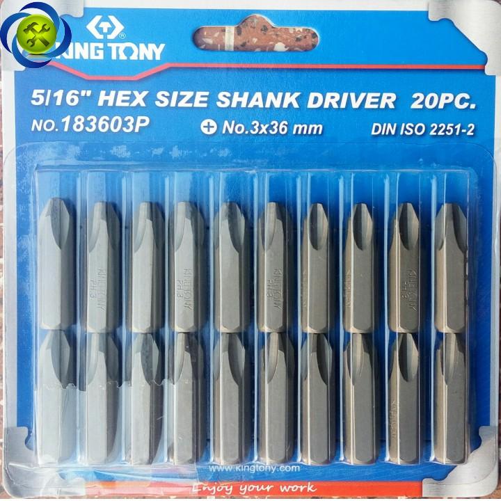 [HCM]Mũi vít đóng Kingtony 183603 PH3