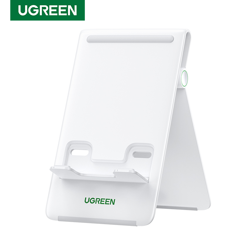 UGREEN Desktop Holder Tablet Stand For iPad 9.7 10.2 10.5 11 12.9 inch Tablet Stand Secure For iPhone 14 Plus/iPhone 14 Pro Max Samsung Xiaomi Huawei Vivo iPad Air iPad Pro