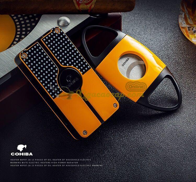 SET PHỤ KIỆN CIGAR COHjBA VÀNG
