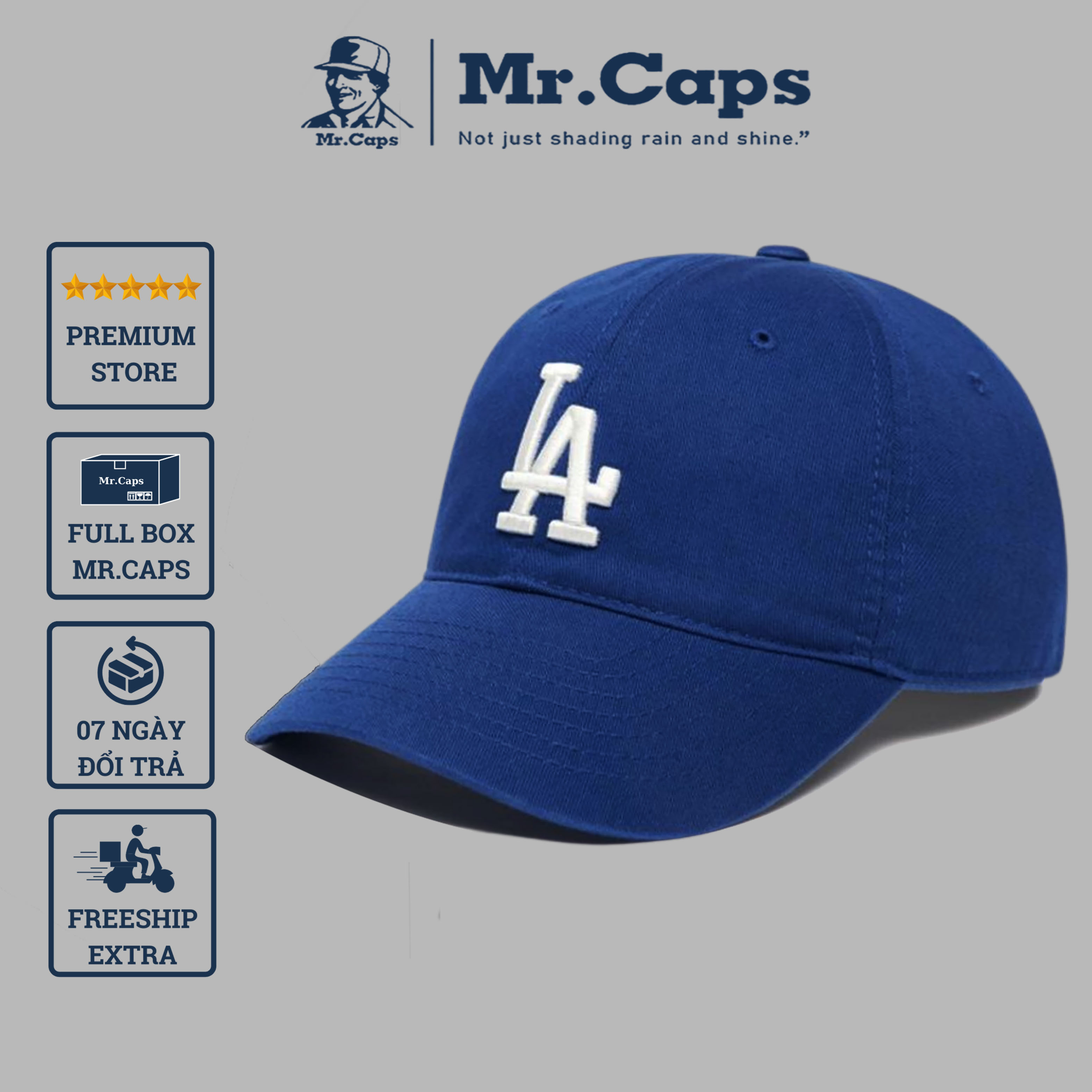 Nón lưỡi trai LA - Mũ MLB nam và nữ form unisex ôm đầu thể thao Hàn Quốc cao cấp thời trang ulzaang Mrcap Store LA01