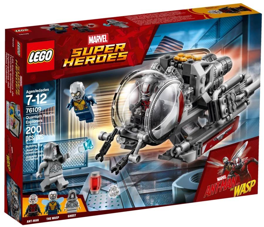 Original Lego Marve-L Super Heroes Ant-Man Quantum Realm Exploration Block  Set 76109 (200 Pieces) Guaranteed Genuine Genuine | Lazada Ph