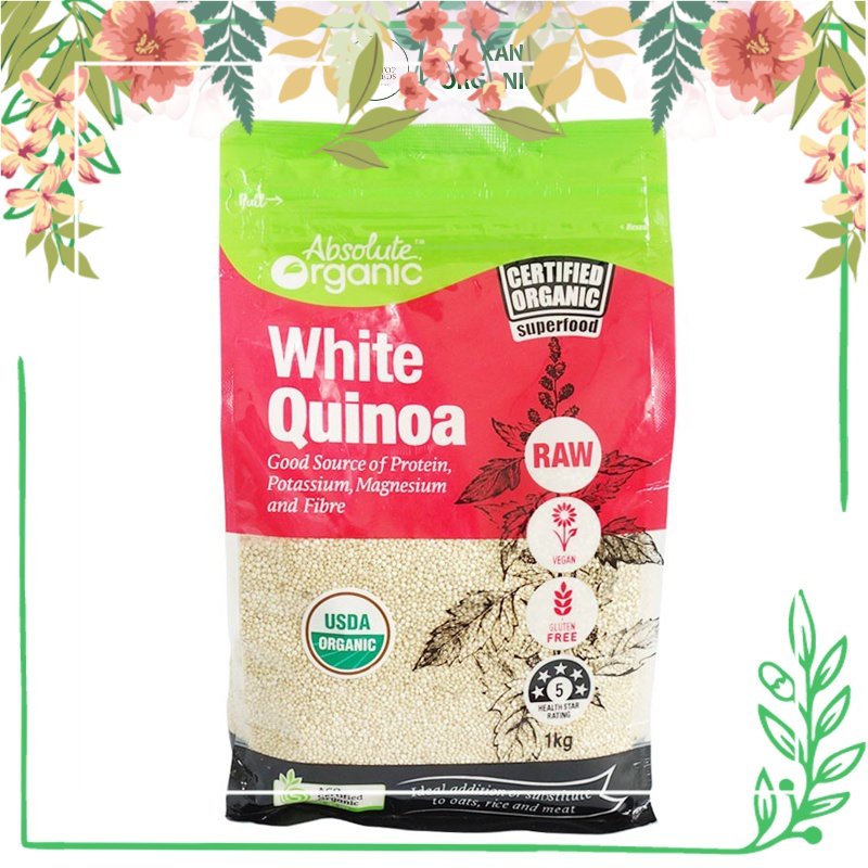 Măng Tây Baby - Diêm mạch trắng White Quinoa Absolute Organic 1kg