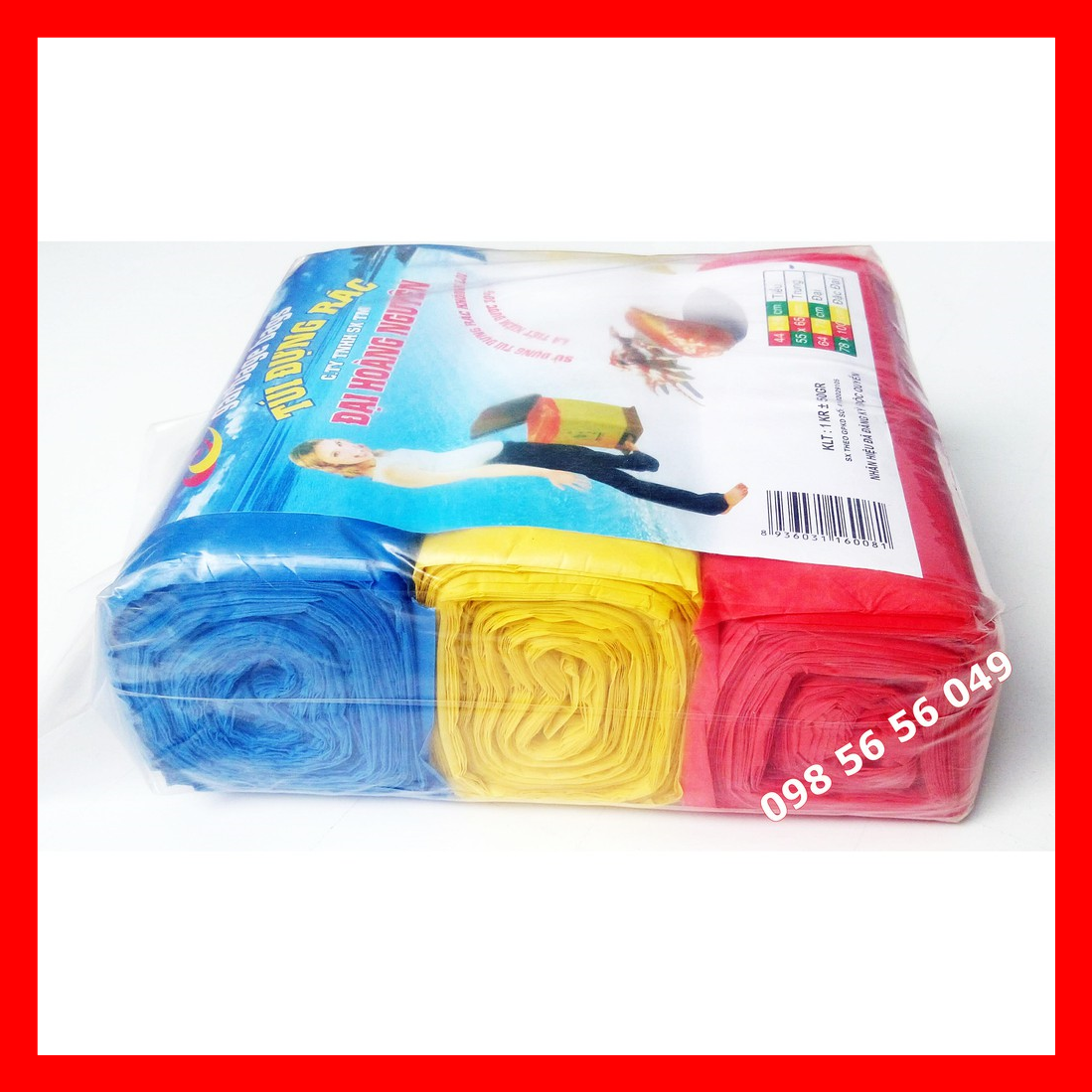 Hot Hot! Combo 3 cuộn túi đựng rác siêu tiết kiệm và tiện lợi