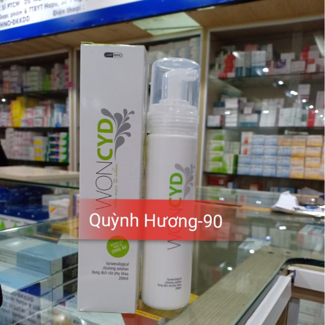 Dung dịch vệ sinh cao cấp WONCYD 200ml nhẹ nhàng chăm sóc bạn