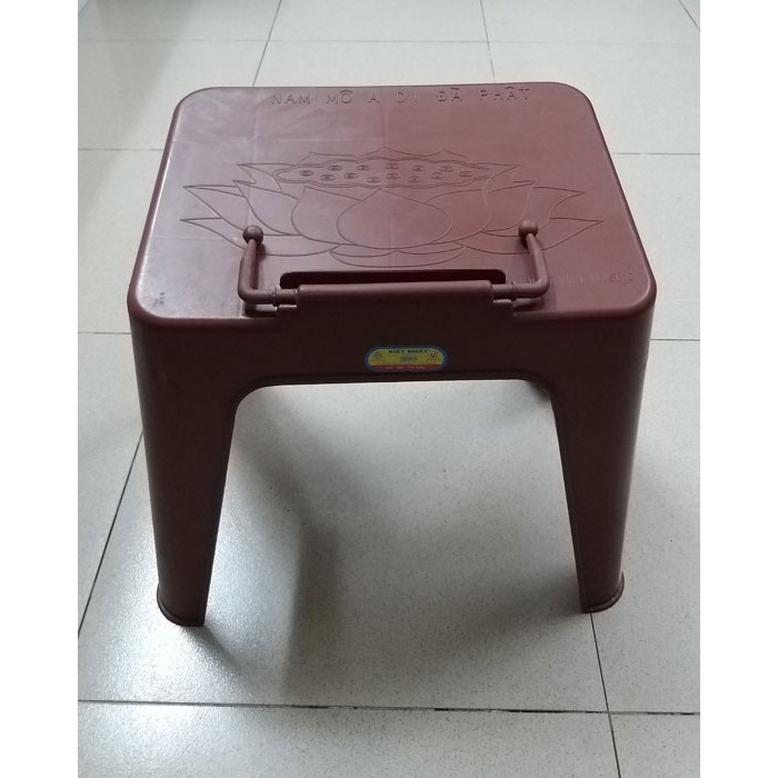 kệ kinh,ghế đọc kinh nhựa có kẹp cài trang Song Long hàng chính hãng