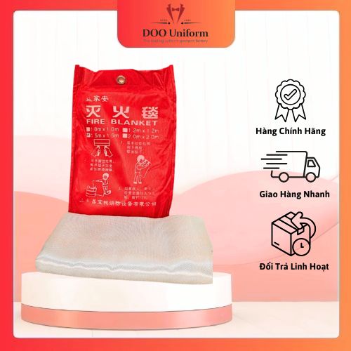 Chăn ᴄhữa Cháy Dập Lửa Vải Sợi Thủy Tinh