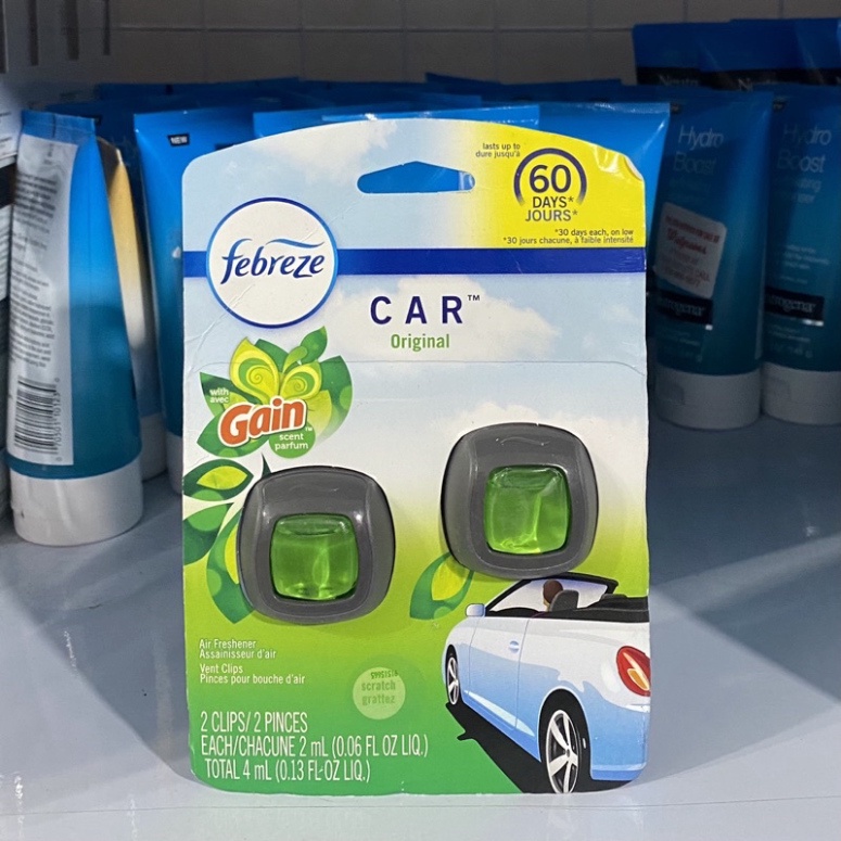 Nước hoa xe hơi ô tô Febreze Febreze Car Vent Air Freshener