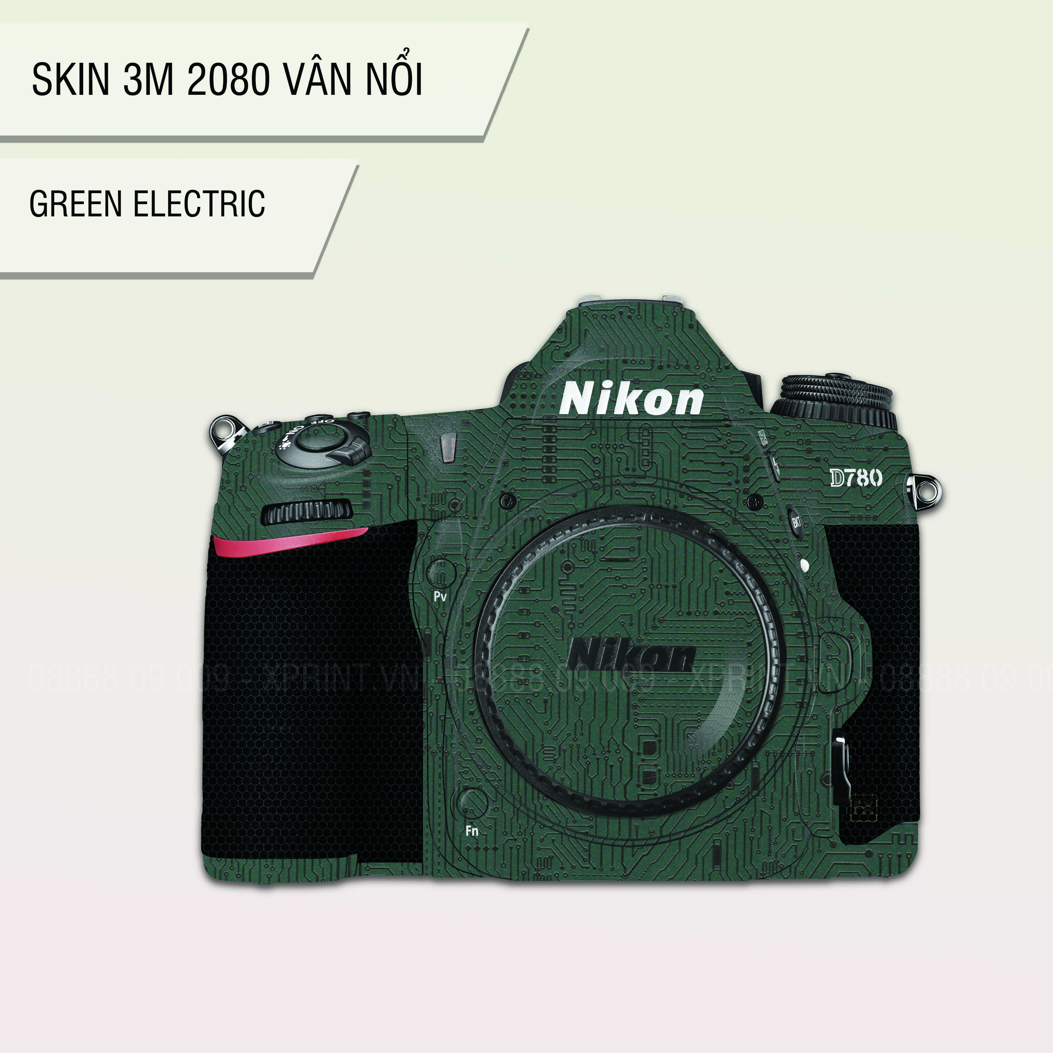 Miếng dán, skin 3m vân nổi 2080 cho máy ảnh nikon d750/ d780