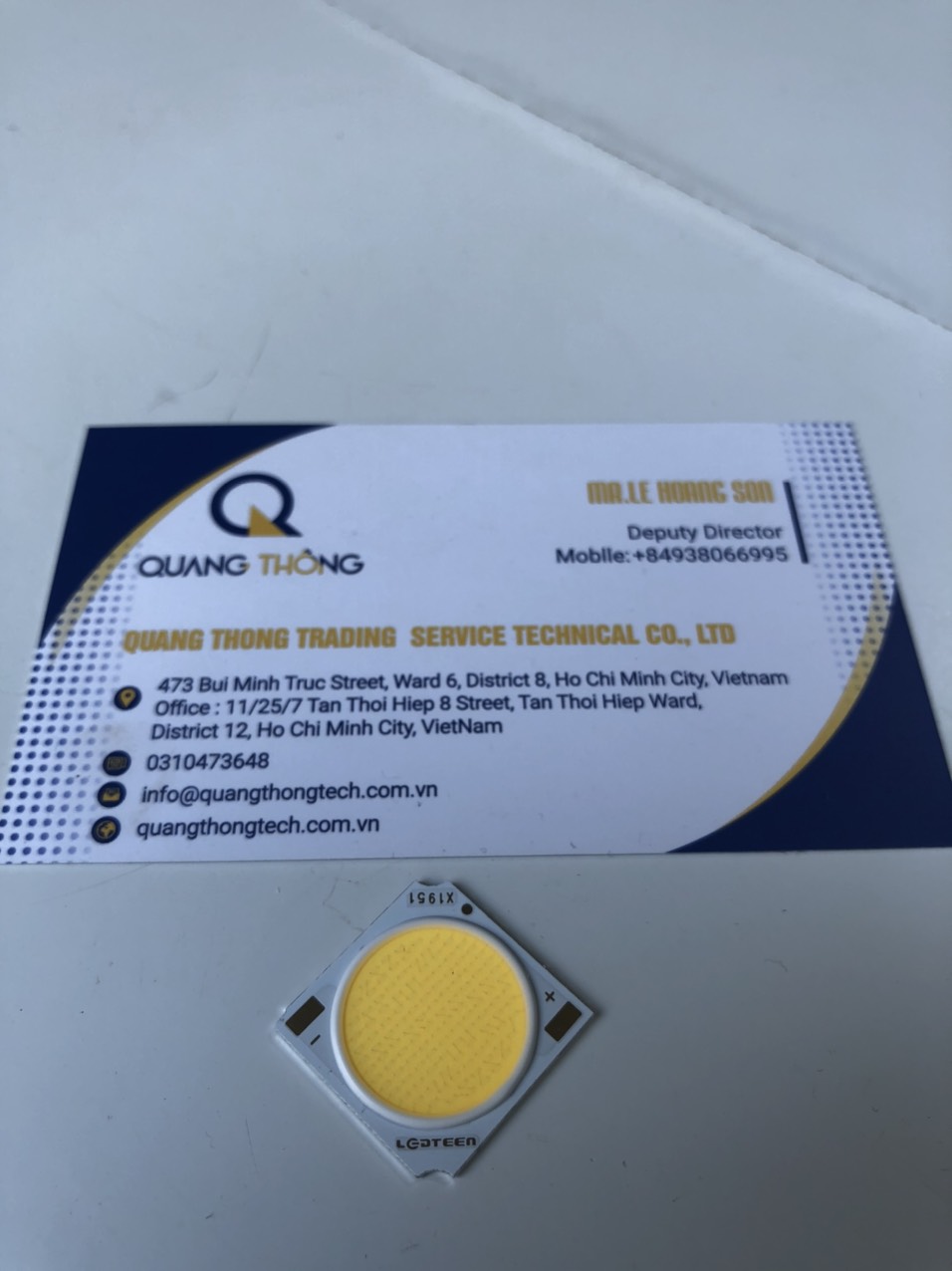 [HCM]Chip Led COB 50W ánh sáng trắng