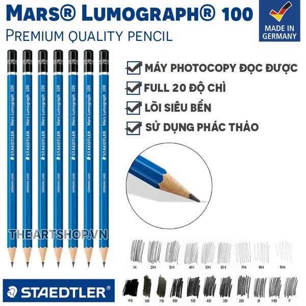 Chì phác thảo staedtler mars® lumograph® 100