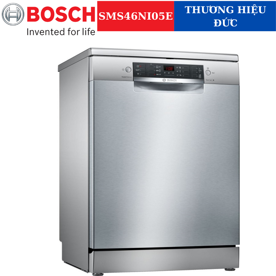 Máy rửa chén b.o.s.c.h sms46ni05e - hàng chính hãng