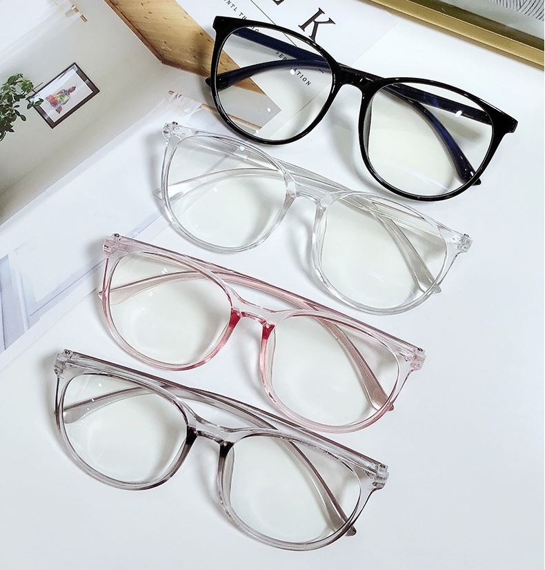 Mắt kính form tròn nhiều màu siêu dễ thương d51