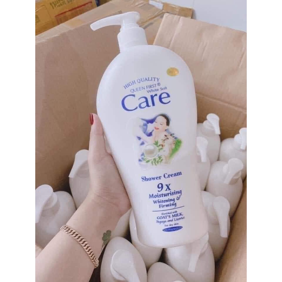 Sữa tắm dê trắng da white care chai 1200ml