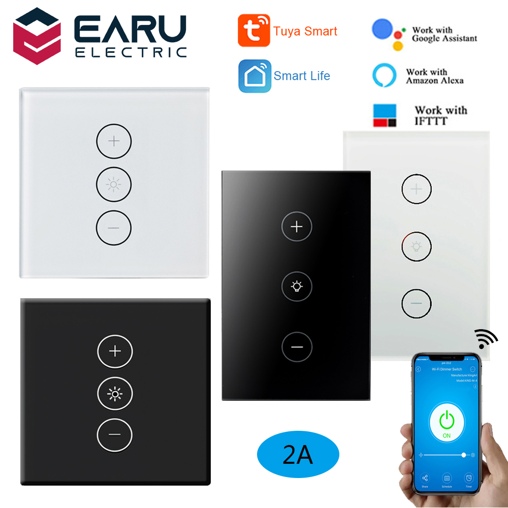 EU chúng tôi wifi thông minh Glass Bảng điều chỉnh tường cảm ứng chuyển
