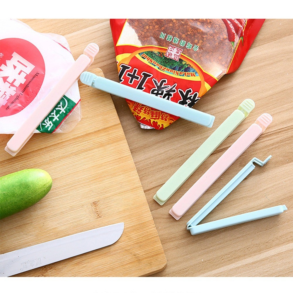 Hot-selling household goods Thanh Dài Kẹp Miệng Túi Thực Phẩm - Gia Vị - Bim Bim ( Bảo Quản Thực Phẩm )
