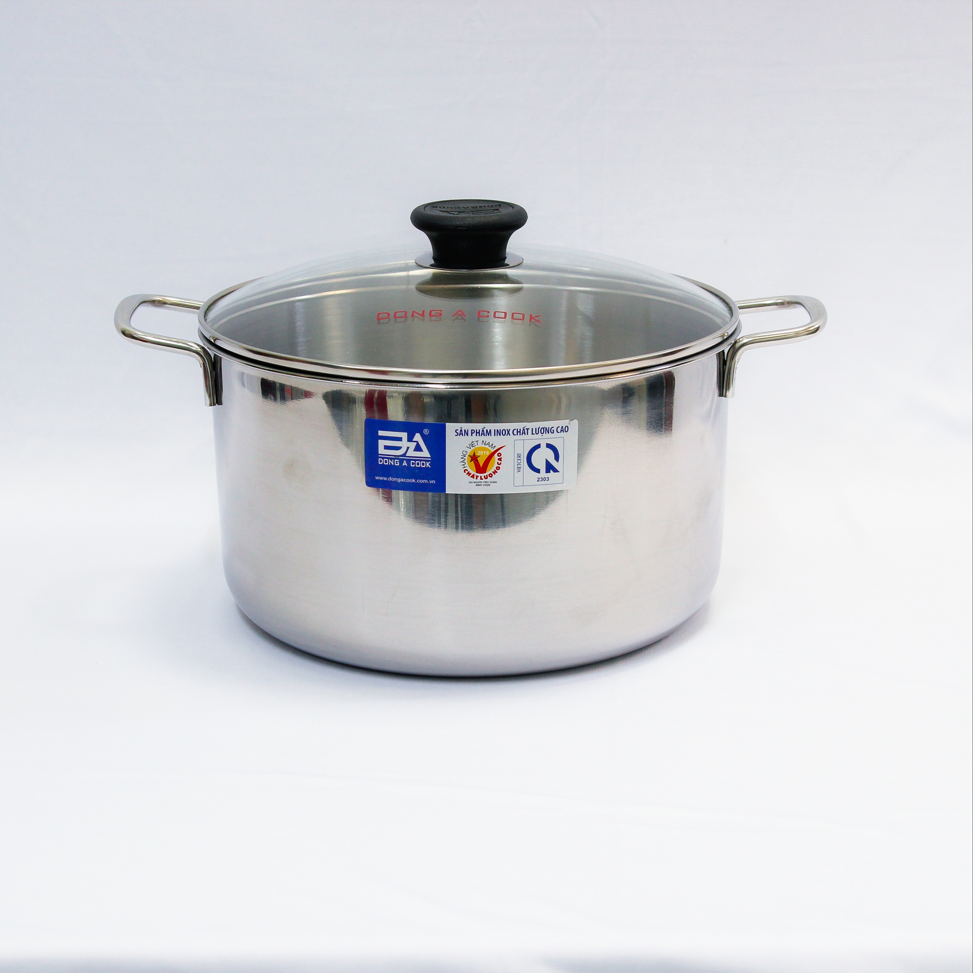[HCM][Hàng Chính hãng] NỒI INOX LUỘC GÀ ĐÔNG Á CHẤT LƯỢNG CAO - Dùng được trên bếp từ