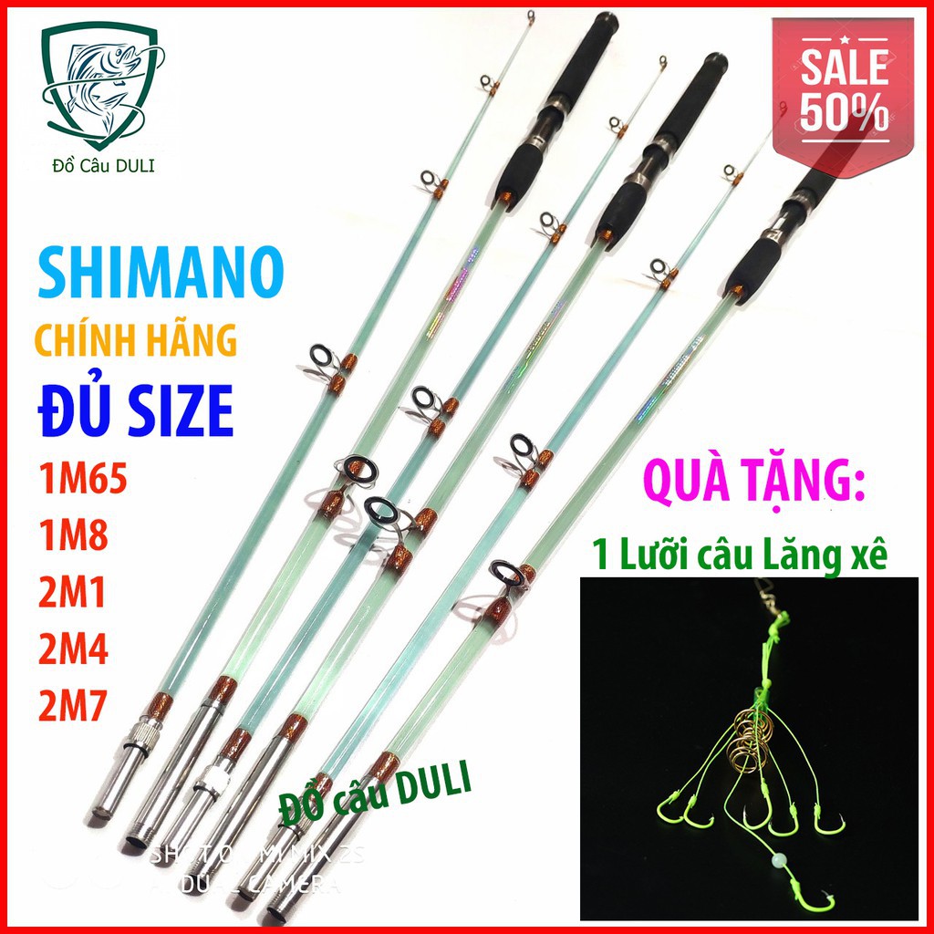 Cần câu cá 2 khúc đặc trong suốt siêu bạo lực