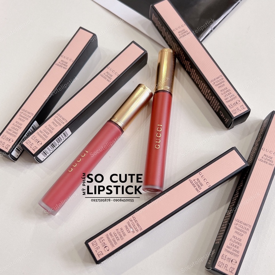 Son kem lì gu xì rouge liquid matte màu 208 they met in argentina hồng đất