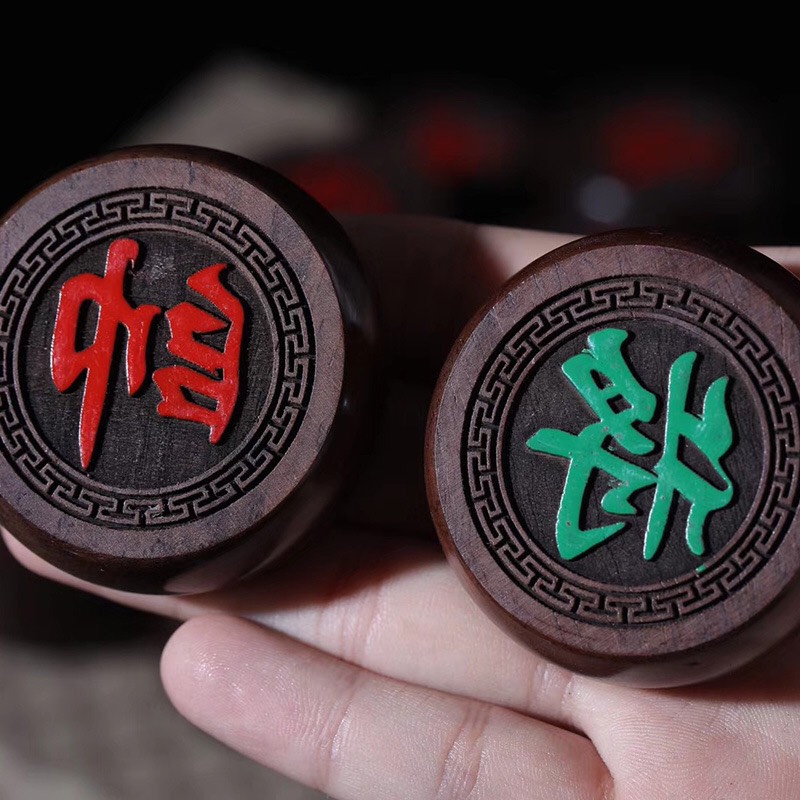 Quân cờ tướng gỗ trắc