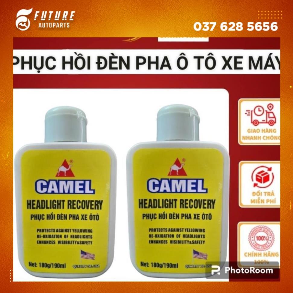 Dung dịch đánh bóng và phục hồi đèn pha dành ô tô, xe máy Camel