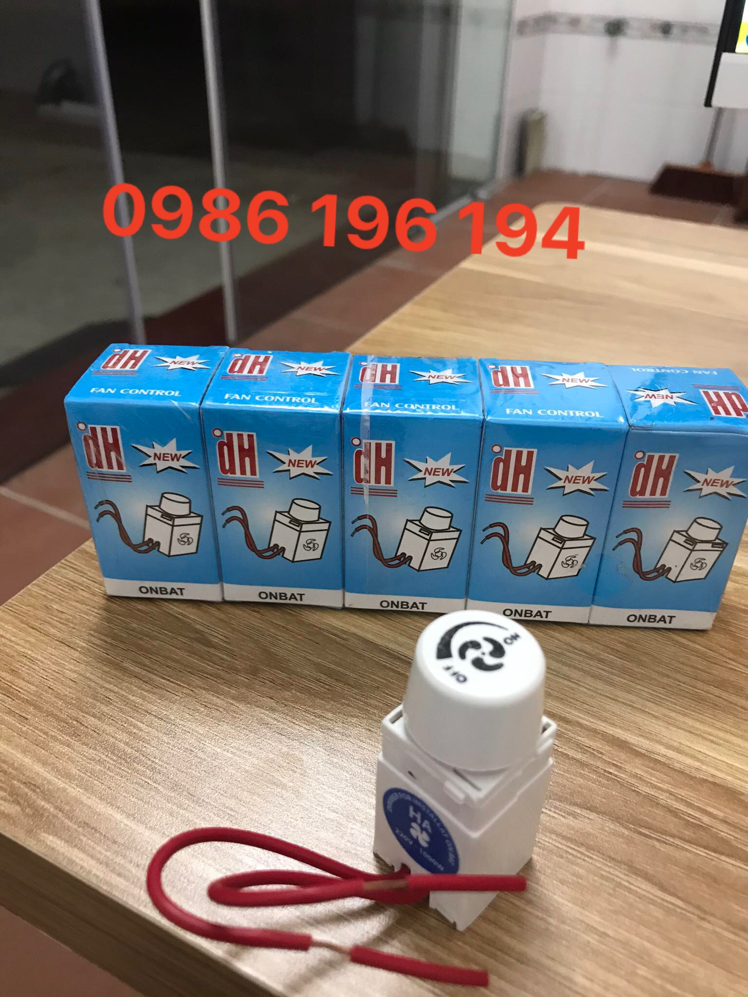 Chiết áp quạt trần