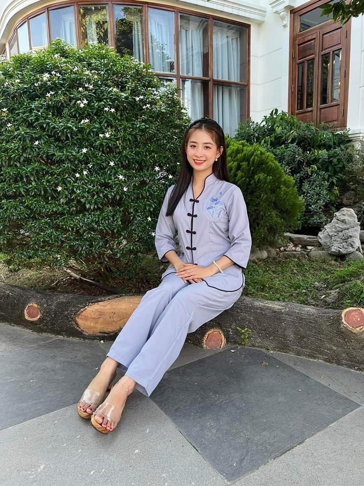 Đồ lam di chùa - mẫu sẩm tàu truyền thống