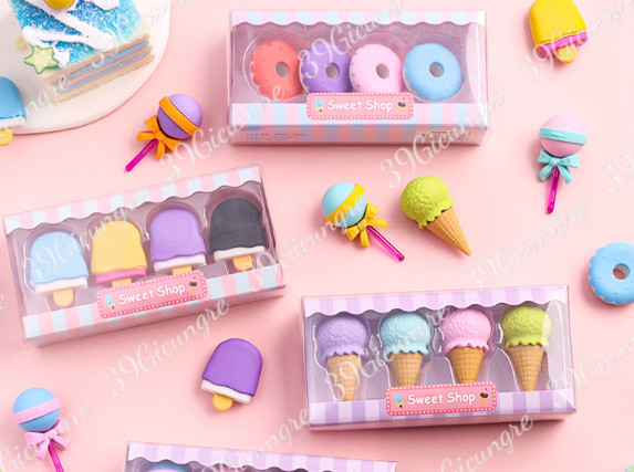 Gôm tẩy, cục tẩy bút chì cute xỉu xỉu - nhiều mẫu