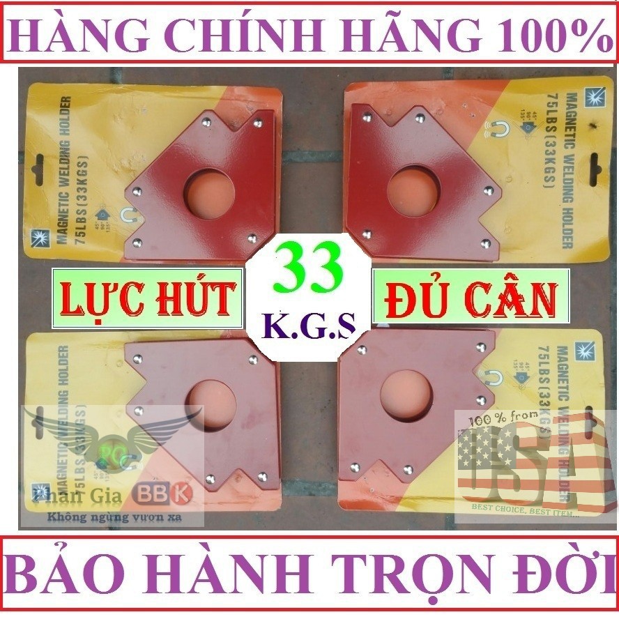 Ke góc nam châm 33kg