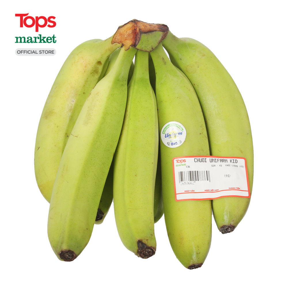 Chuối Unifarm Kid 1Kg - Siêu Thị Tops Market