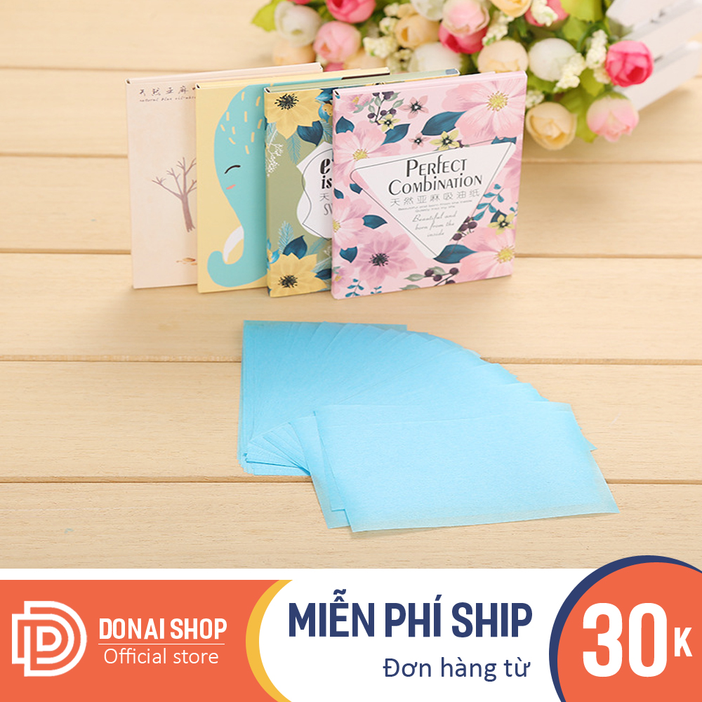 Gói giấy thấm dầu 50 miếng bảo vệ da dành cho cả nam và nữ 16.GTD.DONAI