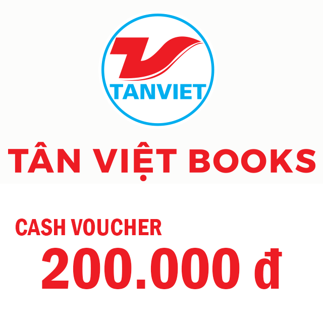 [Giftee-Tân Việt Books] e-Voucher 200.000đ Tân Việt Books