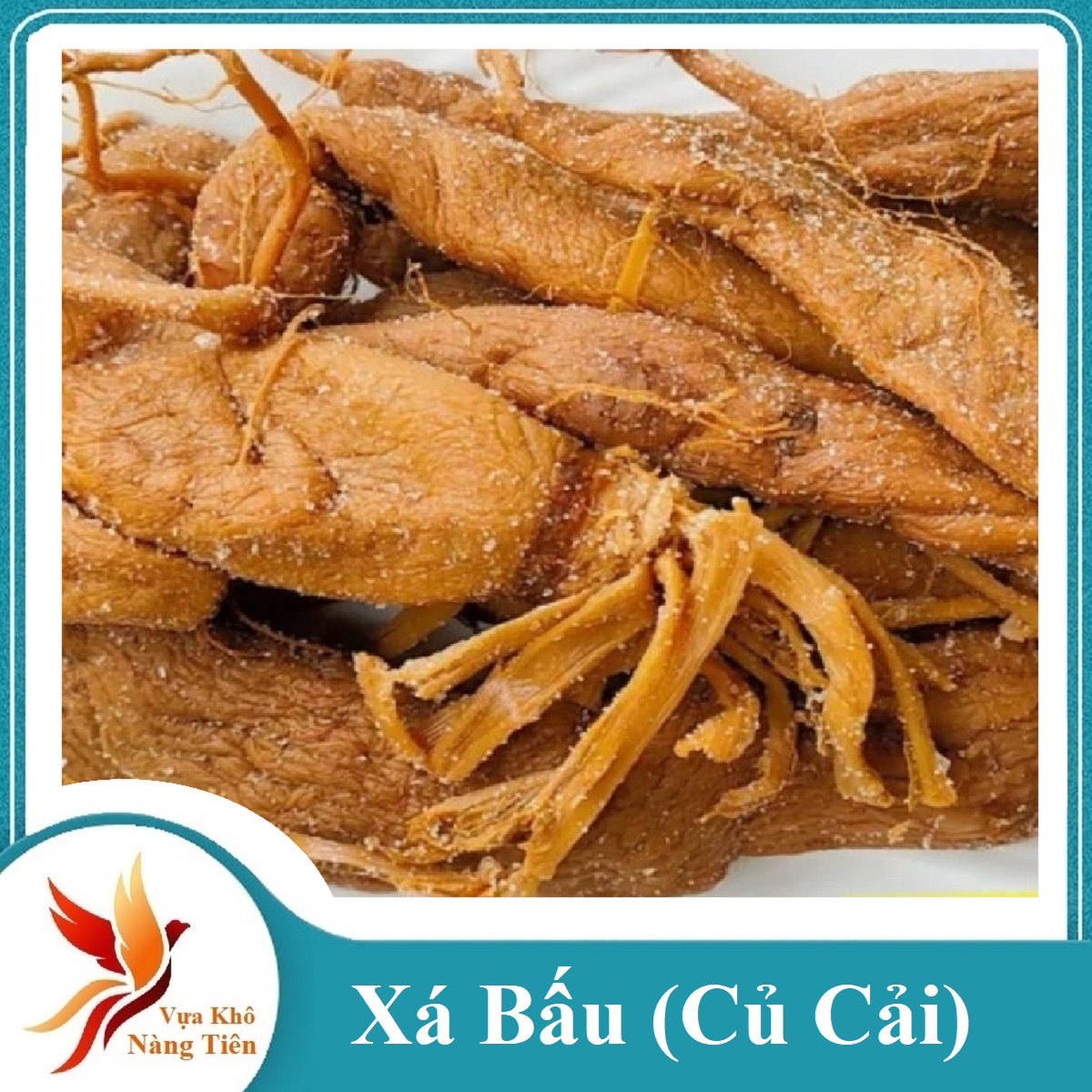 1 kg Cải xá bấu – đặc sản trăm năm xứ Bạc Liêu-  được làm từ củ cải trắng tự nhiên
