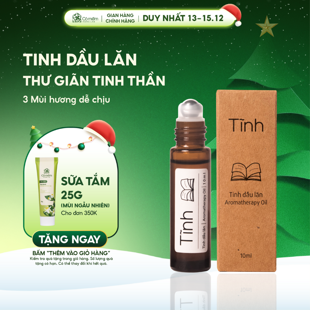  Tinh dầu lăn giải pháp cân bằng cuộc sống Tĩnh Nhàn Thư Cỏ Mềm 10ml 