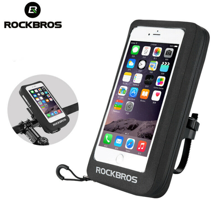 ROCKBROS  Giỏ chứa đồ Xe Máy Điện Thoại Túi Điện Thoại Đứng túi Moto Túi Xe Đạp Chống Thấm Nước Tay Cầm Túi