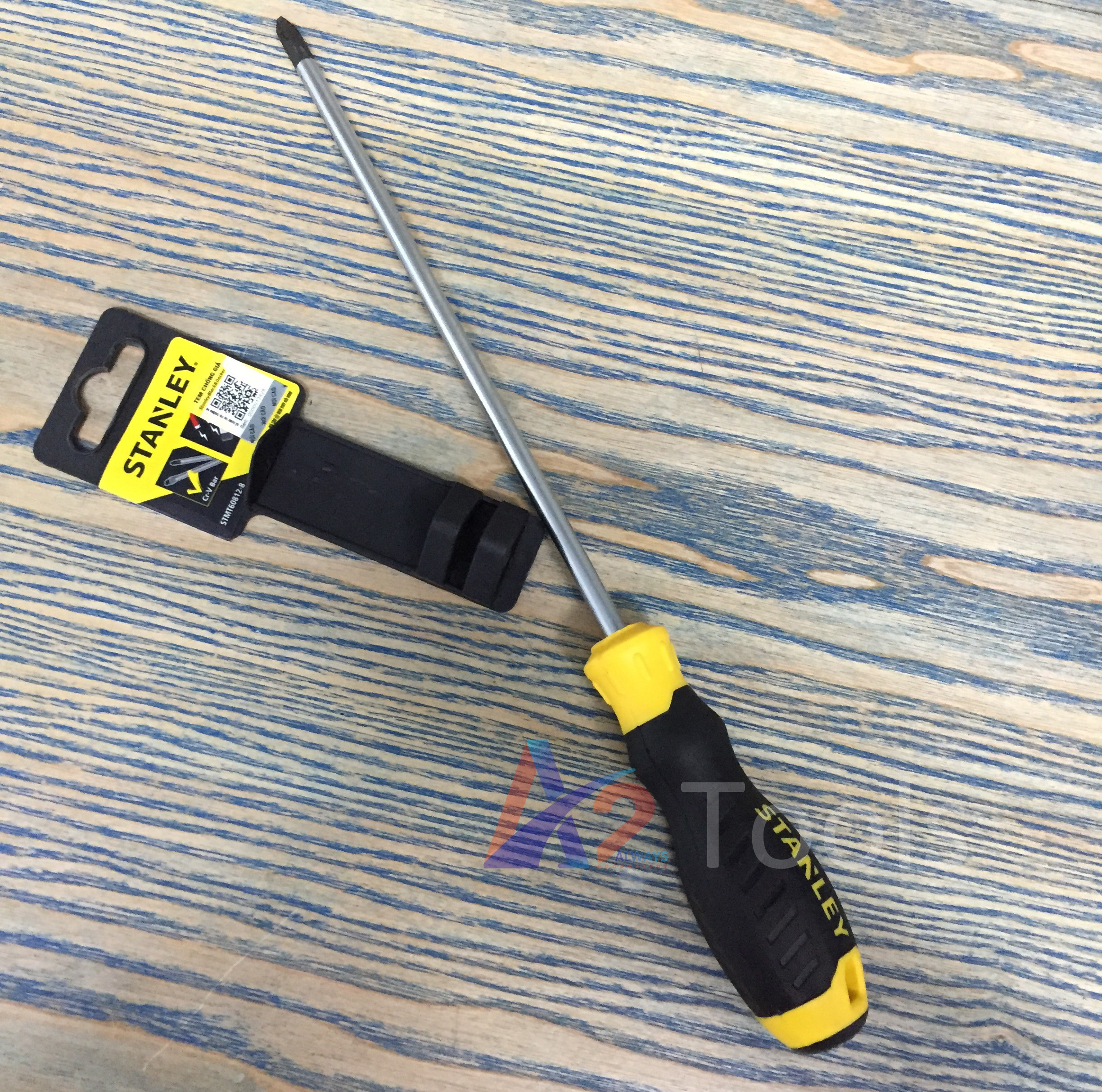 Tua vít bake ph2x200mm có từ stanley stmt60812-8