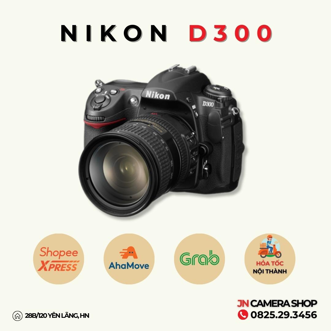 Máy ảnh Nikon D300 kèm ống Nikon 35-70Df4-5.6 mới 98%